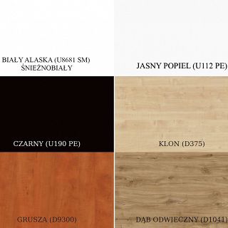 Półka + kpl. wsporników Slatwall 30cm Różne wymiary i kolory - 3