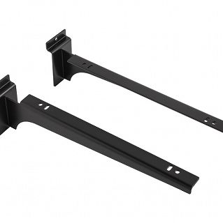 Półka + kpl. wsporników Slatwall 30cm Różne wymiary i kolory - 2