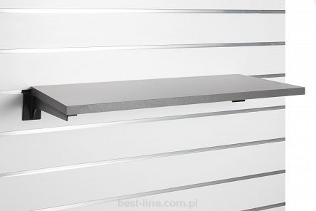 Półka + kpl. wsporników Slatwall 30cm Różne wymiary i kolory