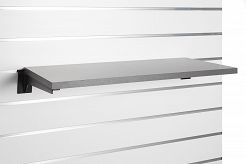 Półka + kpl. wsporników Slatwall 30cm Różne wymiary i kolory