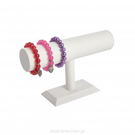 Ekspozytor na biżuterię biały (pojedynczy)