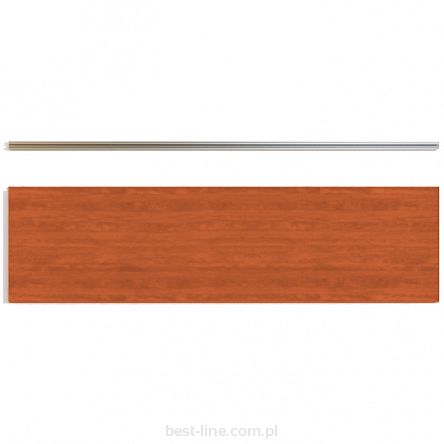 Cokół na Panel MDF Slatwall Grusza (D9300) + wsuwka ALU (1szt)