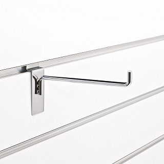 Zawieszka Haczyk pojedyncza Slatwall chrom - 3