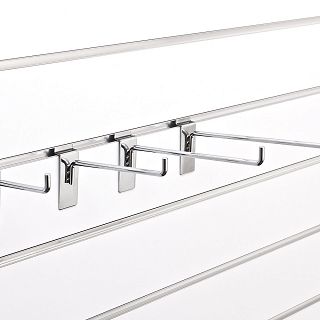 Zawieszka Haczyk pojedyncza Slatwall chrom - 2