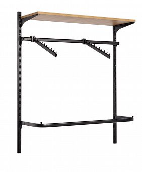 Garderoba jednomodułowa - OPTIB1 SMART - BLACK