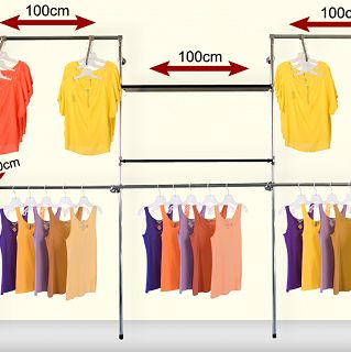 REGAŁ RUROWO OWALNY 3M 2 PÓŁKI - 2