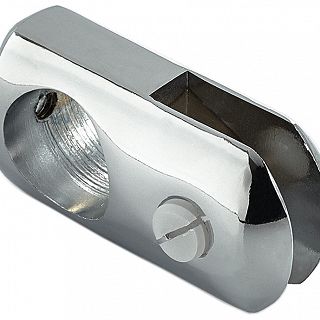 Złącze do półki ze szkła plexi fi25mm - 2