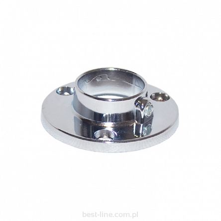 Rozeta do rur ALUMINIUM fi25mm