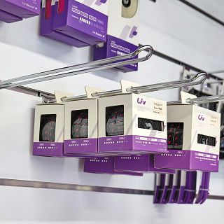 Zawieszka podwójna Slatwall chrom - 4