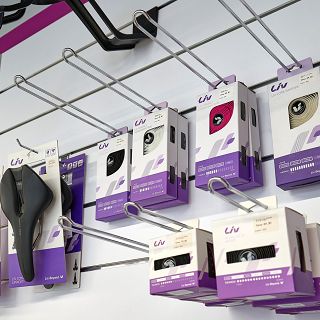 Zawieszka podwójna Slatwall chrom - 5