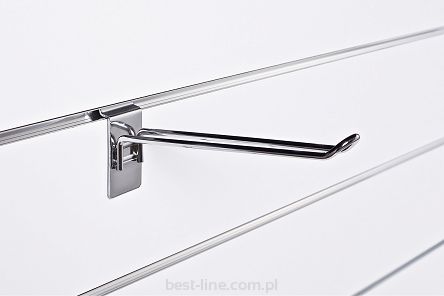 Zawieszka podwójna Slatwall chrom