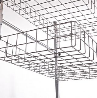 Stojak regał prosty 5 KOSZY - 2