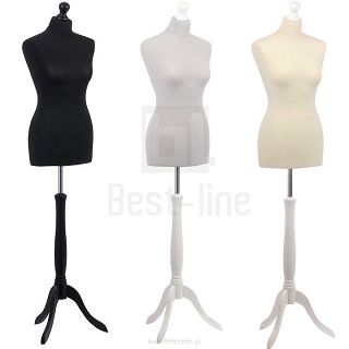 Manekin na drewnianej nodze - damski - 4