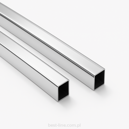 Rura, drążek meblowy kwadratowy 25x25mm CHROM KW
