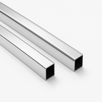 Rura, drążek meblowy kwadratowy 25x25mm CHROM KW